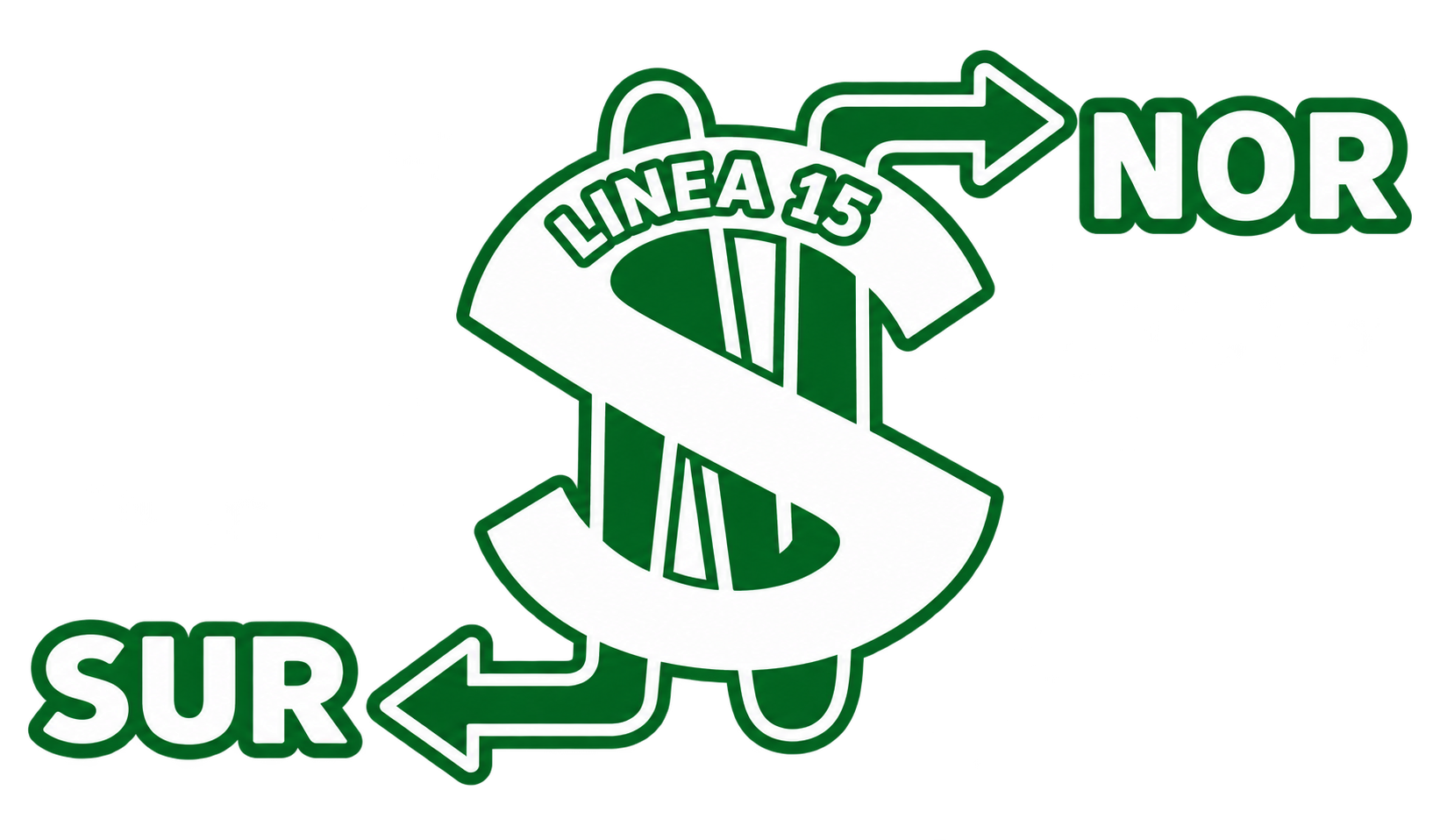 Logo Surnor Línea 15